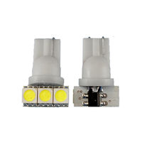 オートエッジ T10ウェッジLED無極性・側面発光バルブ 3chipSMD×3 L-T10S33 1個 63-3032-04（直送品）