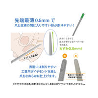 呉英製作所 平テーパー爪ヤスリ(粗目) 1682 1個 63-1265-70（直送品）