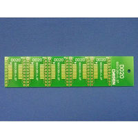 ダイセン電子工業 DIP変換基板（20ピン・SSOP/SOP・5枚） D020 1セット（5枚） 63-3065-76（直送品）