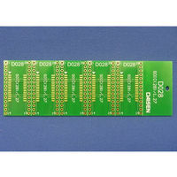 ダイセン電子工業 DIP変換基板（28ピン・SSOP/SOP・5枚） D028 1セット（5枚） 63-3065-77（直送品）