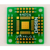 ダイセン電子工業 変換基板(48/44ピン・QFP) Q048 1枚 63-3065-79（直送品）