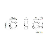 東光 面実装用固定インダクタ 22μH #A921CY220M 1個 63-3066-86（直送品）