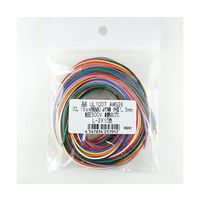 サンコー電商 UL1007AWG26電線(2m×10色入り) UL1007AWG26-2X10 1袋 63-3117-20（直送品）