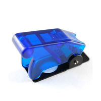 アズワン トグルスイッチカバー クリアブルー TSCOVER-BL 1個 63-3126-28（直送品）