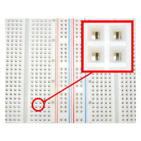 アズワン ブレッドボード(EIC1204ー1B) 63-3102-60 1個（直送品）