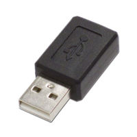 アイネックス USB変換アダプター MicroーBメス ー Aオス ADV-117 1個 63-3154-52（直送品）