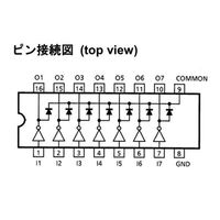 東芝 DMOSトランジスタアレイ TBD62003APG(Z.HZ) 1個 63-3088-27（直送品）