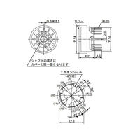 NKKスイッチズ MR形薄形ロータリスイッチ MR-F112 1個 63-3050-75（直送品）