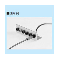 マックエイト パネル用 バナナプラグ用ジャック 赤(10本入) BR-1-Gアカ 1袋(10本) 63-3122-34（直送品）