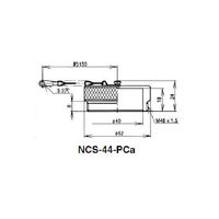 七星科学研究所 コンセントキャップ NCS44PCA 1個 63-3169-48（直送品）