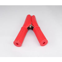 テイシン電機 ヒッポークリップ 赤 鉄 定格30A はんだ付け C-632-R 1個 63-3115-75（直送品）