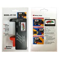 アズワン 電池チェッカー BT168 1個 63-3098-82（直送品）