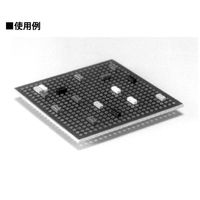 マックエイト プリント板用ジャンパー・ジャン太 ピッチ2.54mm 黒(100本入) XX-2クロ 1袋(100本) 63-3122-16（直送品）