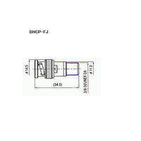 トーコネ 変換コネクター(ADAPTERS) BNCP-FJ 1個 63-3119-76（直送品）