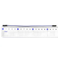 GB ブレッドボード・ジャンパーコード(メスーメス) 15cm 青 10本入り GB-JPF-10P15-B 1本(2m)（直送品）