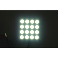 LINKMAN カー用LED(ホワイト) PCB-016W5050 1個 63-3075-62（直送品）