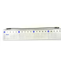 GB ブレッドボード・ジャンパーコード(オスーメス) 15cm 黒 10本入り GB-JPM-10P15-K 1本(2m)（直送品）