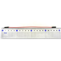 GB ブレッドボード・ジャンパーコード(オスーメス) 15cm 赤 10本入り GB-JPM-10P15-R 1本(2m)（直送品）
