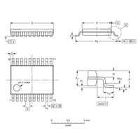 NXP ARM CortexーM0+マイコン LPC812M101JDH20FP 1個 63-3153-17（直送品）