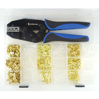 LINKMAN 圧着工具 圧着端子セット HQ070552KA-C 1セット 63-3141-86（直送品）