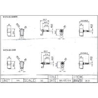 LINKMAN 3.5mmモノラルプラグ L型 WTN03F1100MN 1個 63-3100-65（直送品）