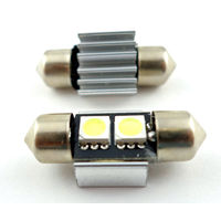 LINKMAN ルームランプLED (31mm・白) 12V/80mA 白 HC-F31MMC-3C-2-W 1個 63-3054-28（直送品）