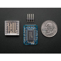 Adafruit Industries ミニLEDマトリックス基板（青色） 959 1個 63-3077-25（直送品）