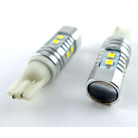 LINKMAN T10バルブ 10W(白) 12V/180mA 白 HC-T10-10W-10W 1個 63-3053-27（直送品）