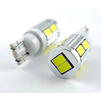 LINKMAN T10無極性バルブ(白・キャンセラー内蔵) 12V/180mA 白 HC-T10-10-5730SMD-C 1個（直送品）