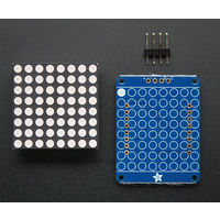 Adafruit Industries 1.2インチLEDマトリックス基板(黄色) 63-3077-30 1個（直送品）