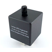 LINKMAN ICウインカーリレー調整ダイヤル付(3ピンCF14タイプ) HC-R8 1個 63-3055-29（直送品）