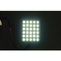 LINKMAN カー用LED(ホワイト) PCB-030W3528 1個 63-3075-63（直送品）