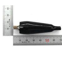 GB 中型充電クリップ 黒 GB-CCM-10A50-K 1個 63-3050-28（直送品）