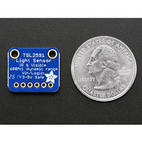 Adafruit Industries TSL2591 デジタル光センサー 1980 1個 63-3077-83（直送品）