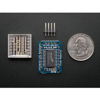 Adafruit Industries ミニLEDマトリックス基板（赤色） 870 1個 63-3077-15（直送品）