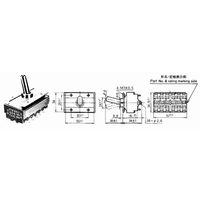 ニデックコンポーネンツ 小形トグルスイッチ ET610N13-Z 1個 63-3137-23（直送品）