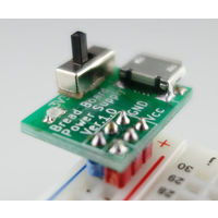 みんなのラボ ブレッドボード用電源モジュール(横型) MR-BBPOWER-B 1個 63-3124-54（直送品）