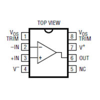 アナログ・デバイセズ 低ノイズ高速高精度オペアンプ LT1007ACN8#PBF 1個 63-3151-93（直送品）