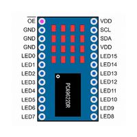 スイッチサイエンス PCA9622DR I2C 16ch LEDドライバ基板 SSCI-023887 1個 63-3117-63（直送品）