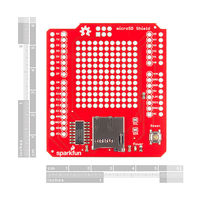 SparkFun Electronics microSD Shield DEV-12761 1個 63-3141-84（直送品）