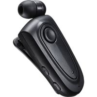 【アウトレット】サンワサプライ Bluetoothヘッドセット ケーブル巻き取り クリップタイプ 着信振動機能 1個　【終売品】