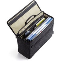 サンワサプライ テレワークBOXバッグ 書類、PC管理保管 サテライトオフィス 内装/ベージュ BAG-TW1BK-BG 1個