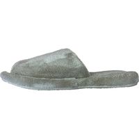 テンダイ マイクロファイバー外縫いスリッパ 紳士 ブラウン C119121 1セット(4足入)（直送品）