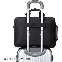 サンワサプライ 3WAYビジネスバッグ パソコンバッグ 13.3インチワイド対応 シングルタイプ BAG-3WAYT2BK 1個