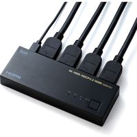 サンワサプライ HDMI切替器 3入力・1出力 4K HDR HDCP2.2対応 SW-HDR31L 1個（直送品）