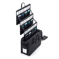 サンワサプライ らくらくスマホ預かりキャリー スマホ収納 BAG-BOX7BK（直送品）