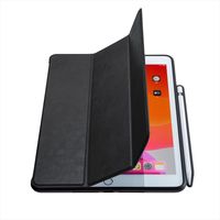 サンワサプライ iPad 10.2インチ Apple Pencil収納ポケット付きケース ブラック PDA-IPAD1614BK 1個
