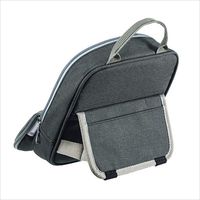 サンワサプライ テレワーク卓上スタンドケース Sサイズ グレー 機器収納バッグ オーガナイザー IN-TWAC1GY