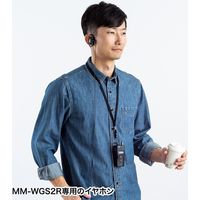 サンワサプライ ワイヤレスガイド用イヤホン（子機用） MM-WGS2R-HP1（直送品）