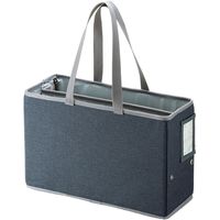 サンワサプライ テレワークミーティングバッグ グレー BAG-TW2GY